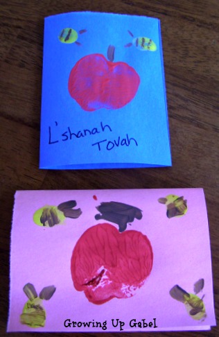 Rosh Hashanah Cards for Kids to Make