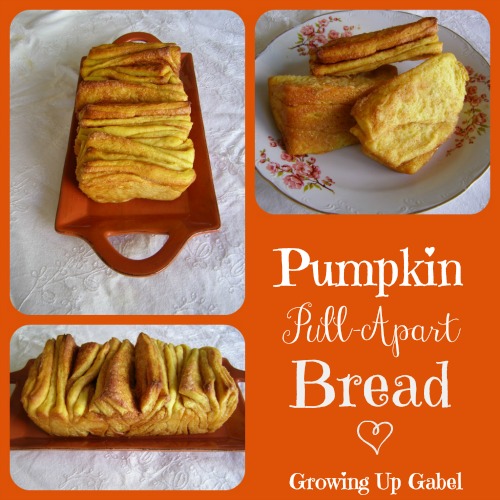 pull apart pumpkin bread
