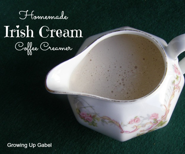 Irish Cream Coffee Creamer from growingupgabel.com @thegabels #recipe