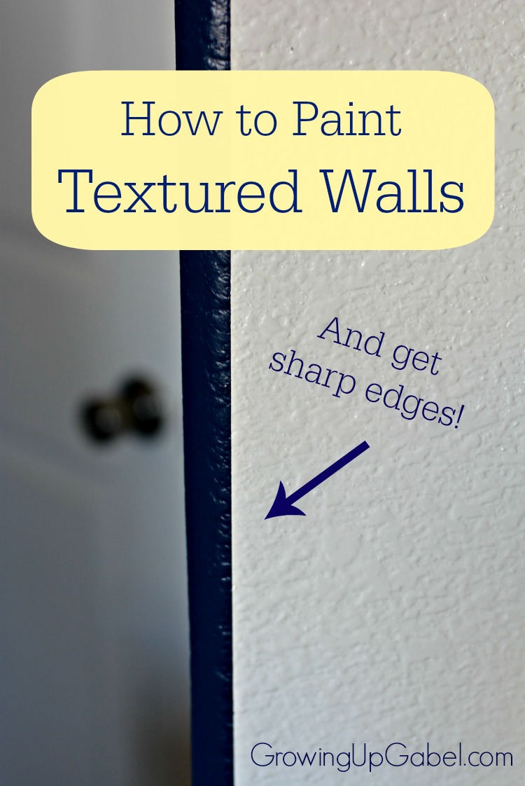 How To Paint Textured Walls