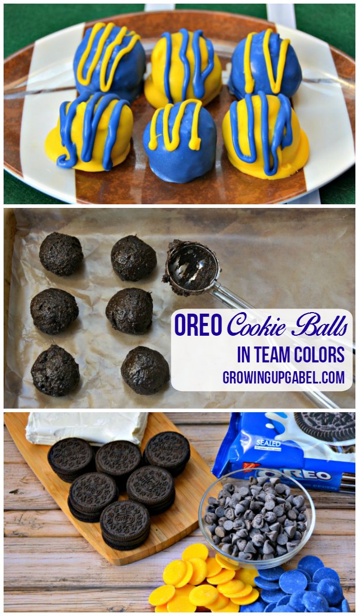 OREO Cookie Balls Recipe in Your Favorite Team Colors
