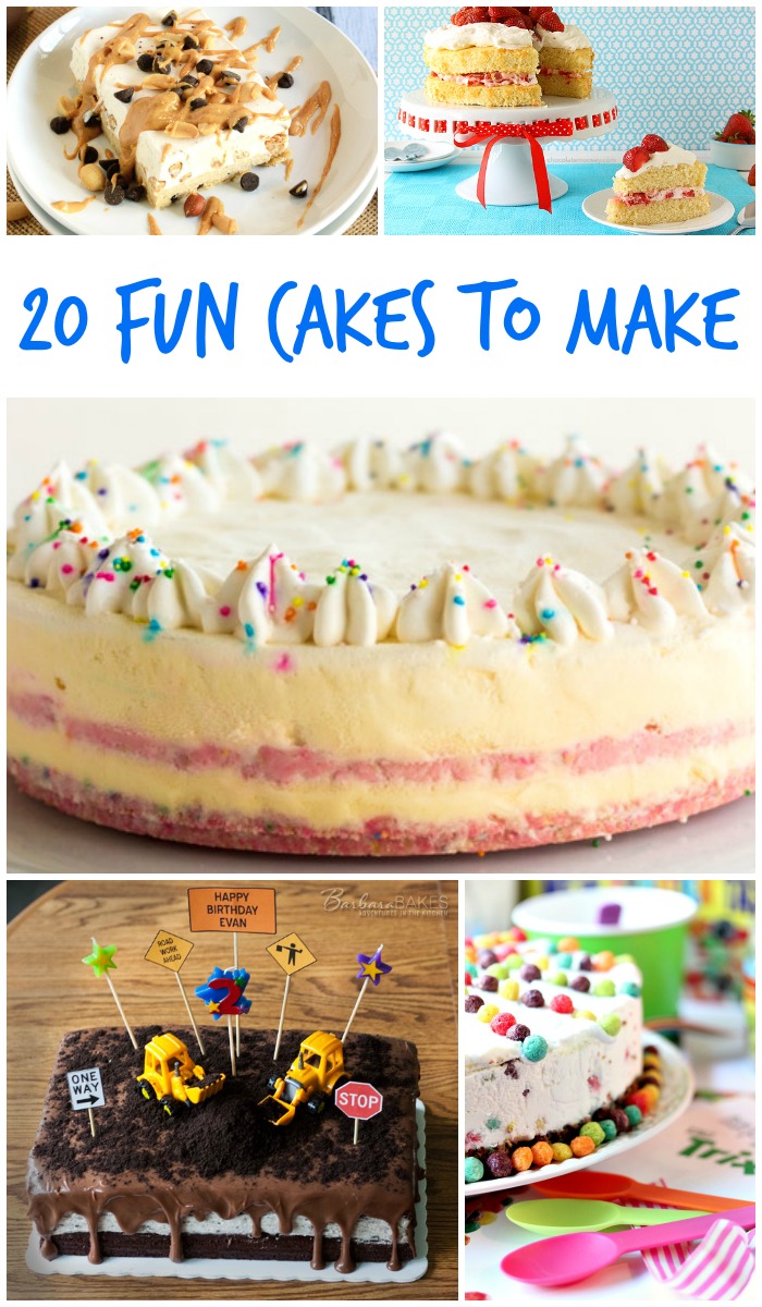 ... not try one of these 20 fun cakes to make. They are sure to be a hit