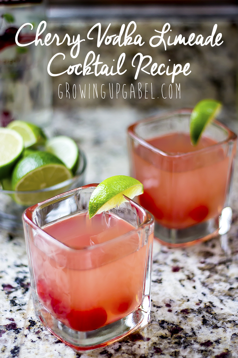 Cherry Limeade Vodka Cocktail Recipe