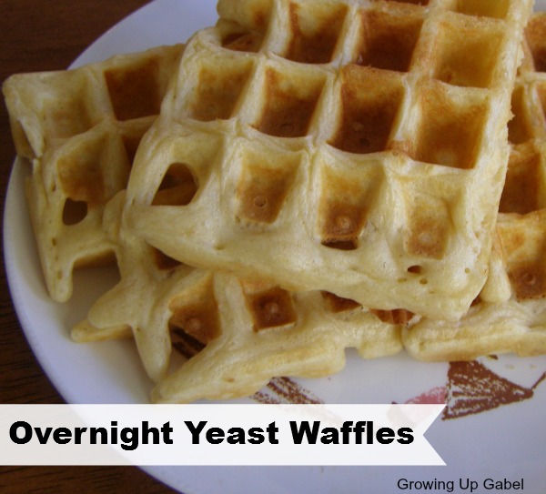 Overnight Yeast Waffle Recipe