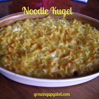 Noodle Kugel from growingupgabel.com @thegabels #Passover #recipe