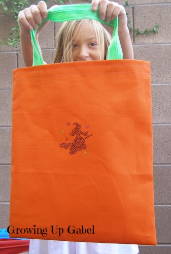 Easy to Sew Trick or Treat Bag