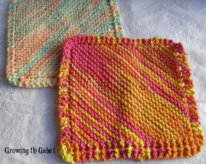 Easy Knitted Dishcloth