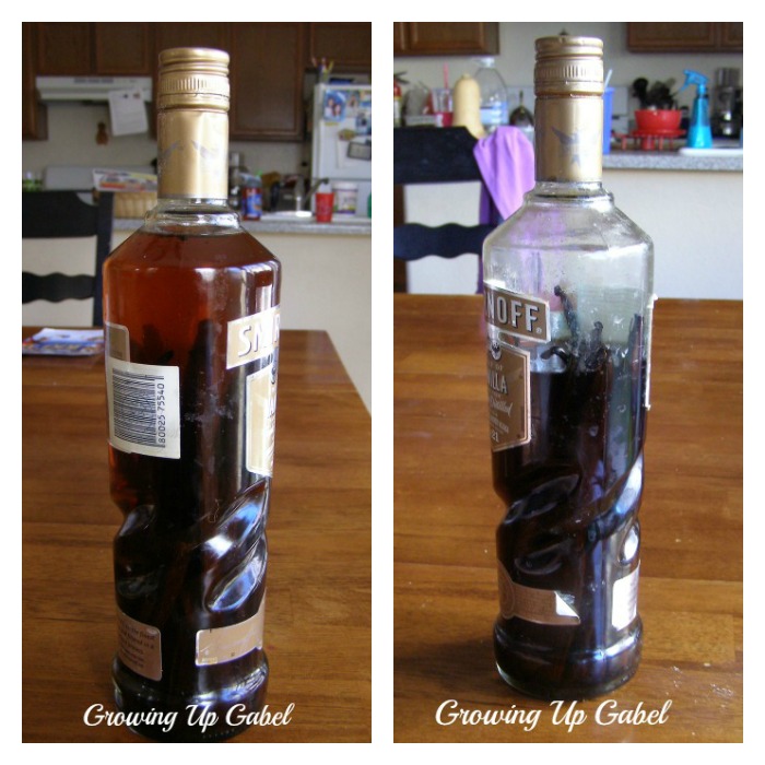 Homemade Vanilla Extract from Growing Up Gabel @thegabels #recipes