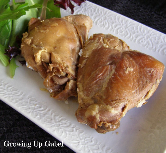 Slow Cooker Hawiian Chicken from Growing Up Gabel @thegabels #recipes