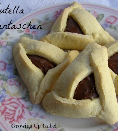 Nutella Hamantaschen from growingupgabel.com @thegabels #recipe