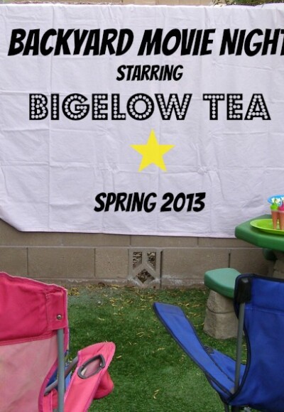 Backyard Movie Night with Bigelow Tea #AmericasTea