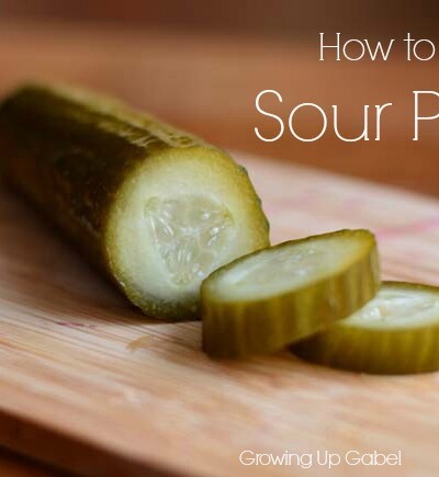 Make homemade full sour pickles! Fermented pickles are easy to make and taste just like Bubbies!