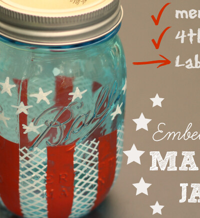 Embellished Heritage Mason Jar