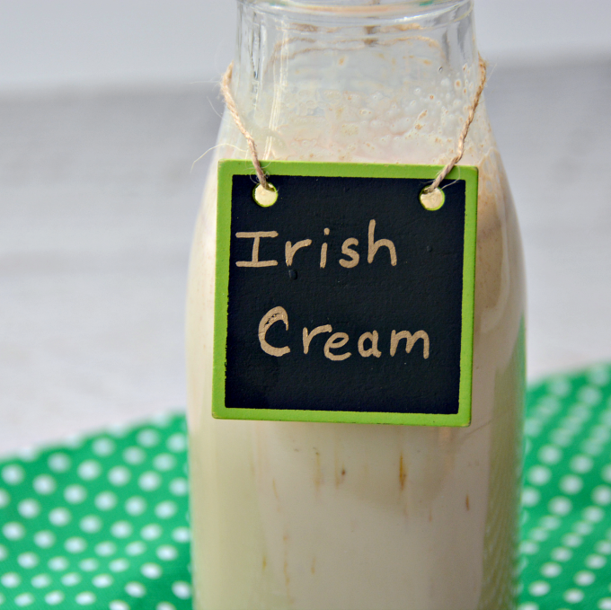 Need Irish cream for a St. Patrick's Day Recipe? Make a homemade Irish cream recipe in just a few minutes with basic ingredients you probably already have. 