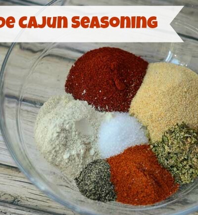 Making homemade spice mixes is easy and saves money! This Cajun seasoning recipe is perfect for adding a little Mardi Gras to your food.