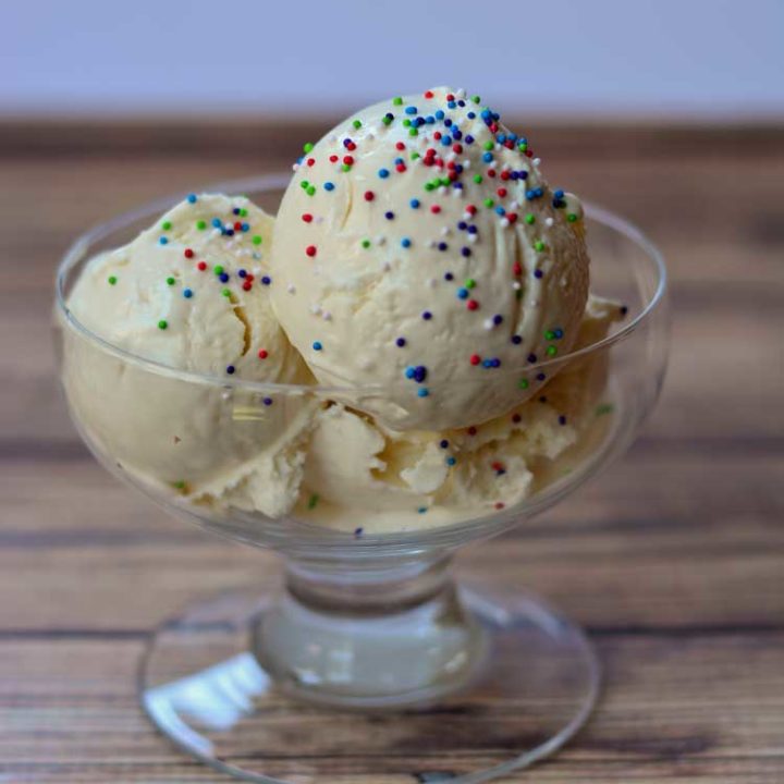 New Ice Cream Maker and Easy Homemade Ice Cream Vanilla Recipe - Nesting  With Grace