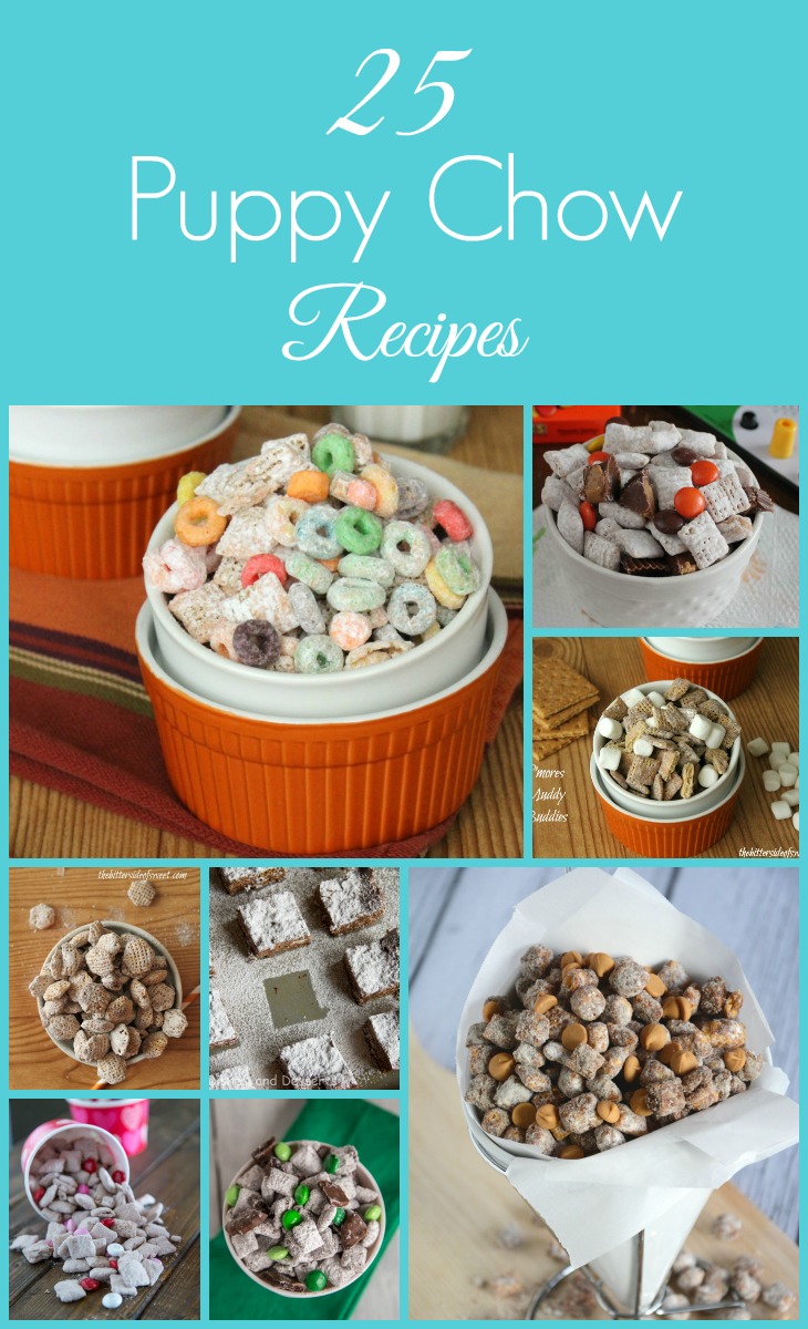 Puppy Chow Collage
