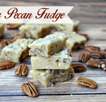 butter pecan fudge recipe