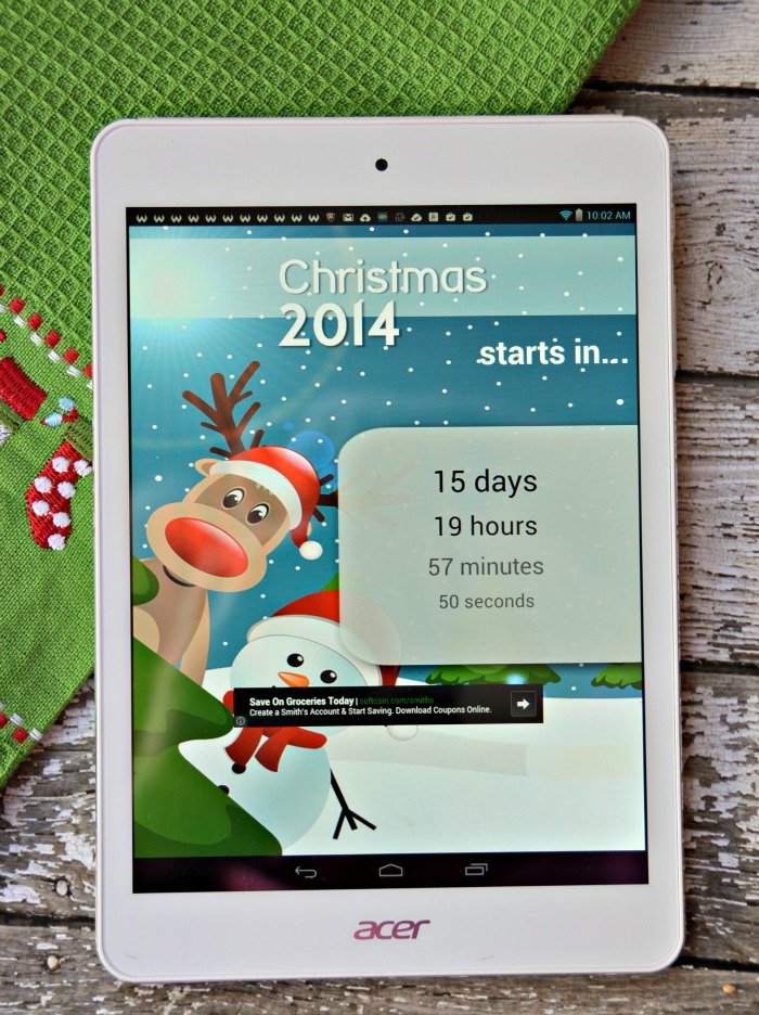 Christmas countdown app