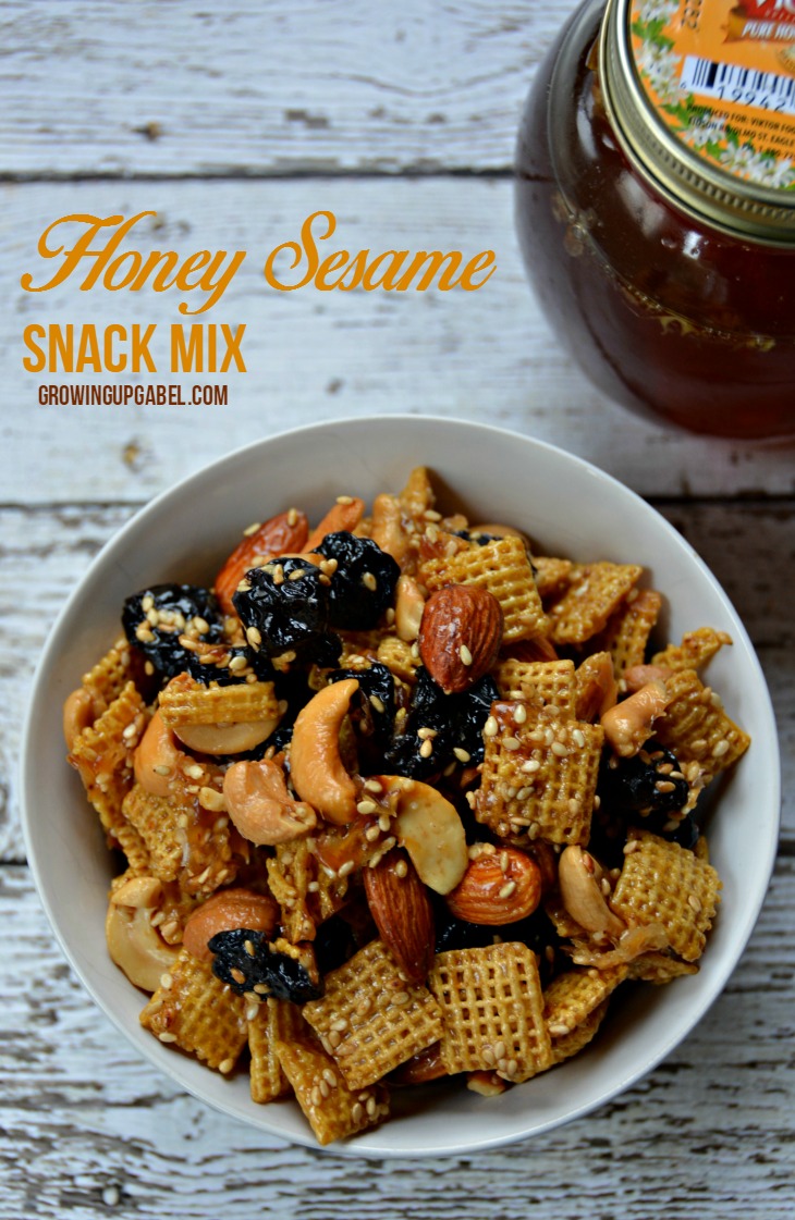 Honey Sesame Snack Mix