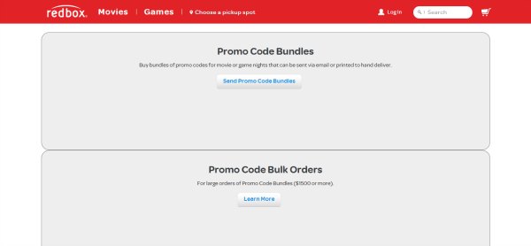 Redbox Promo Code Bundles