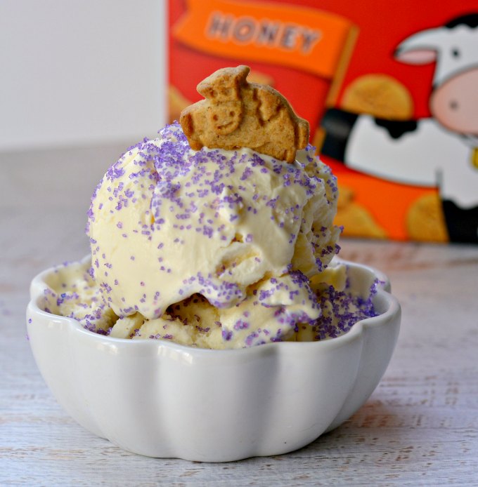 Honey Lavender Homemade Ice Cream Recipe