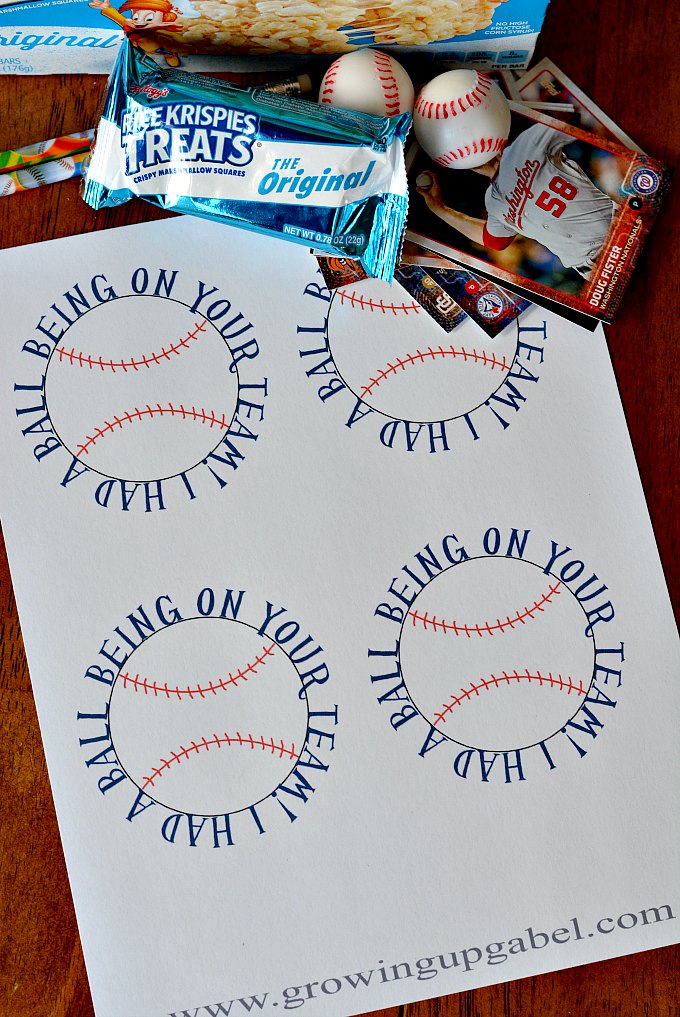 Free Baseball Printable