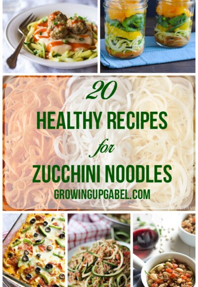 Use up summer's bounty with these fun zucchini recipes! Turn zucchini in to noodles and make one of these recipes - from salads to casseroles - you are sure to find a few to love.