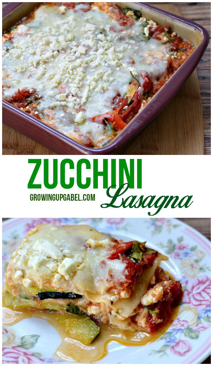 Looking for a healthy lasagna recipe? Make an easy vegetable lasagna with zucchini noodles. 