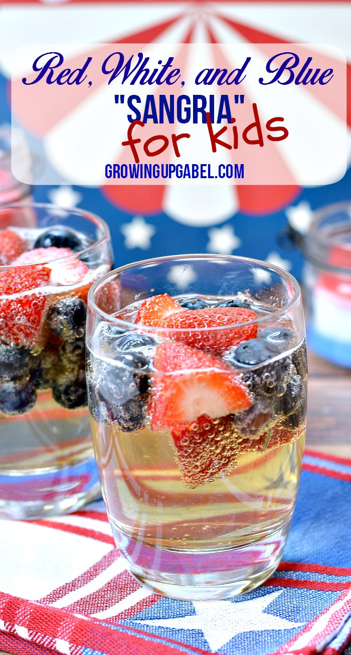 Don't forget the kids when celebrating this summer! This easy kids drink recipe is perfect for summer parties. 