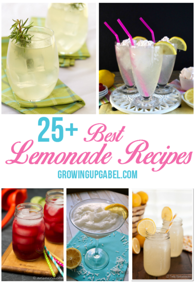 Looking for the best lemonade recipes? From pink lemonade to berry lemonade to spiked lemonade - this list has it all!