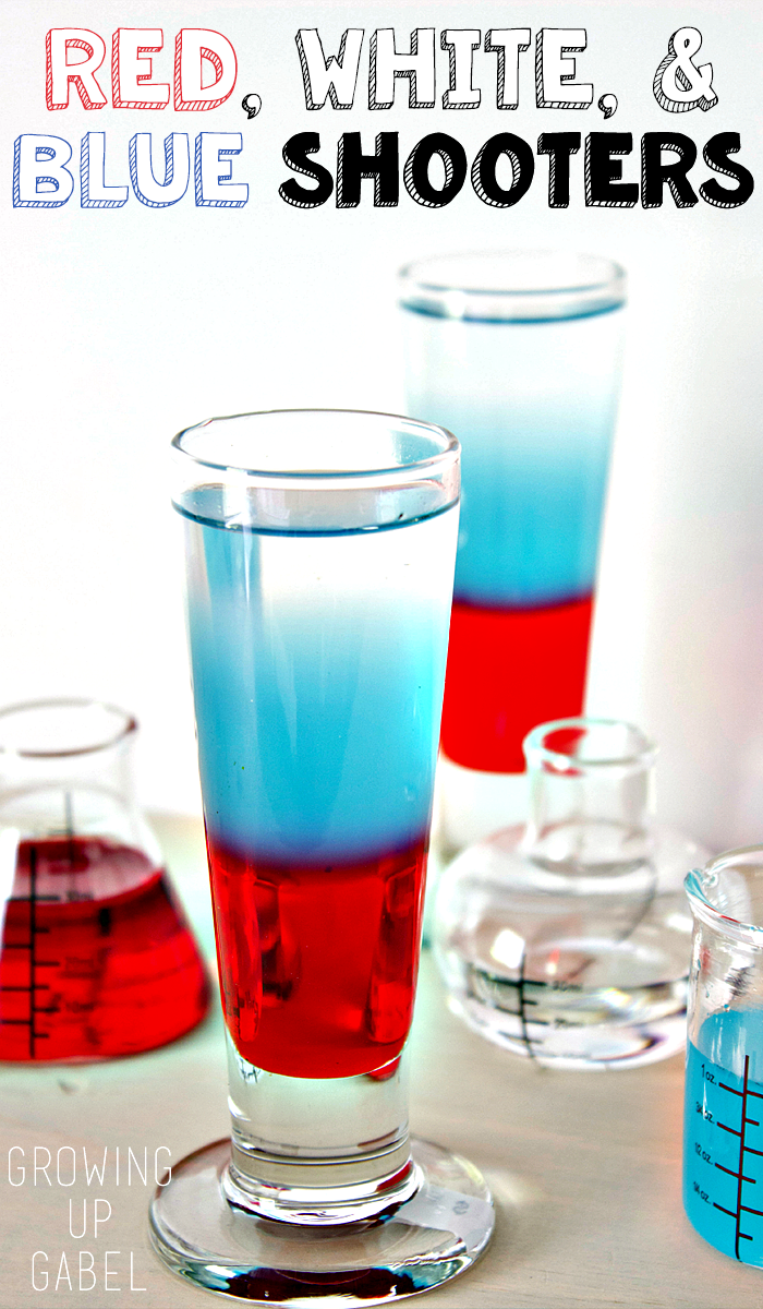 Red White and Blue Shooters from Growing Up Gabel2