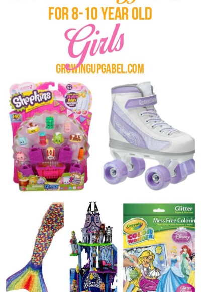 Need a gift for an 8-10 year old girl? Look no further! This list has the top gifts for girls that your favorite girl will love!