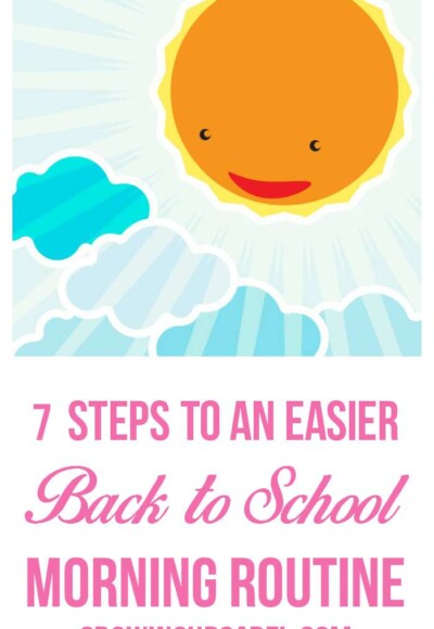 A morning routine for school will help make the transition back to school easier. Check out seven ideas for making school mornings a breeze.