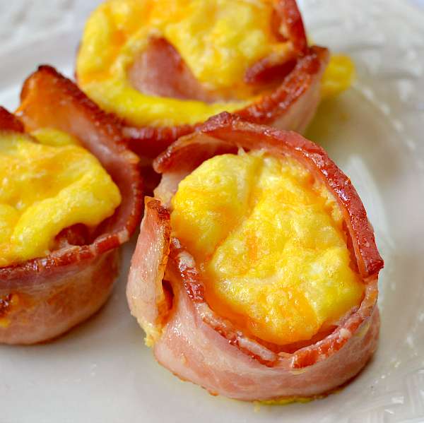 Baked Bacon Egg Cups