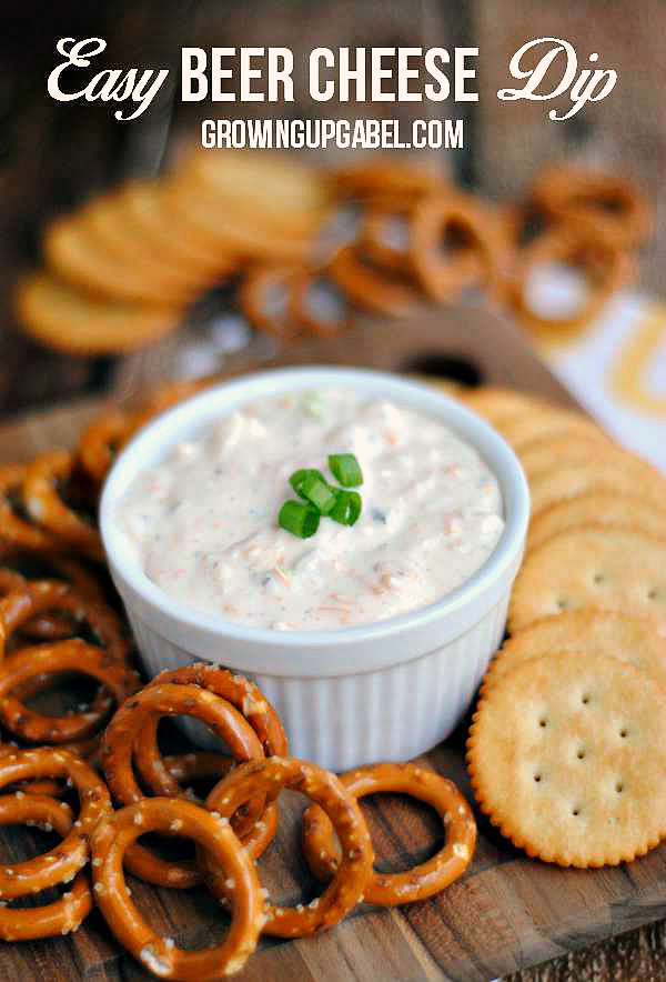 Need a new dip recipe? Beer cheese dip is a quick and easy appetizer perfect for a tailgate, party or just a lazy game day at home. Add your favorite beer to basic dip ingredients and then let the dip rest before serving with crackers or pretzels.