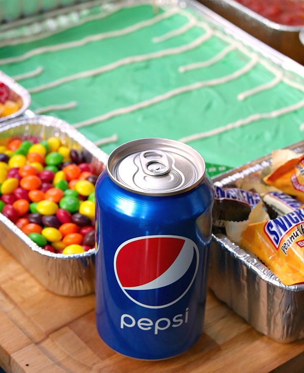 Pepsi Cans for Football