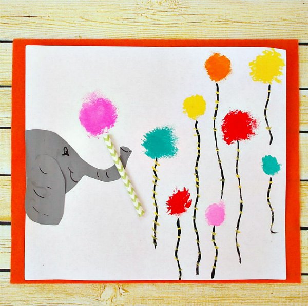 Horton Hears A Who Painting for Kids