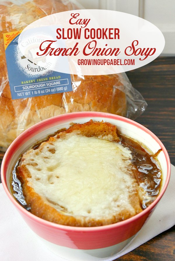 Slow cooker French Onion Soup Recipe