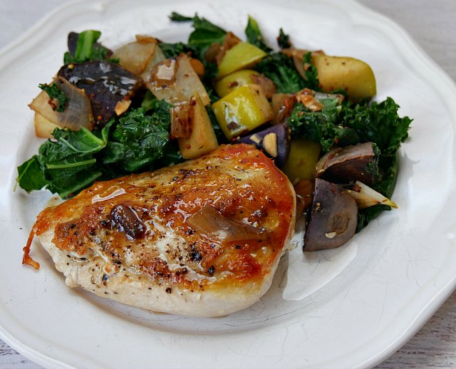 Chicken with Purple Potatoes
