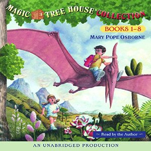Magic tree house Books 1-8 Audiobook cover