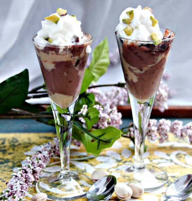 Chocolate Cocktail with Ice Cream