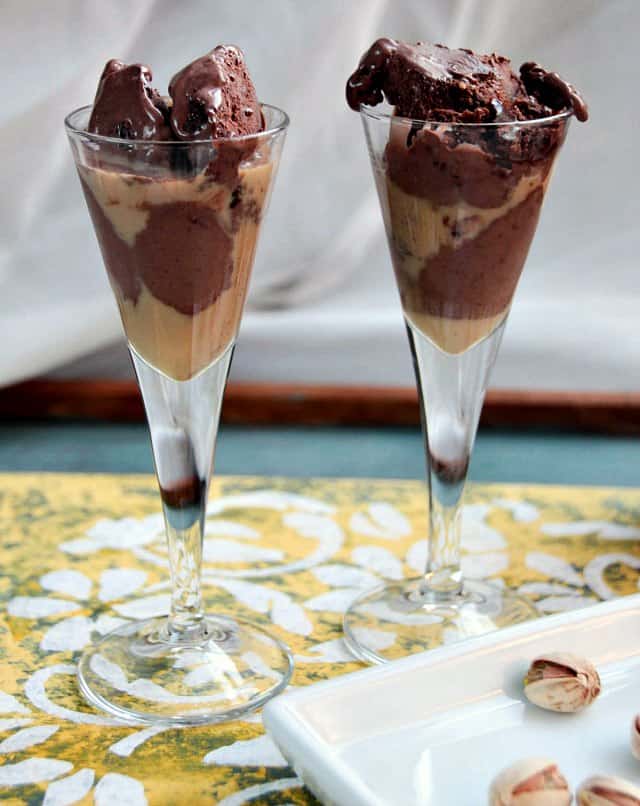Chocolate Mocha Frozen Cocktail