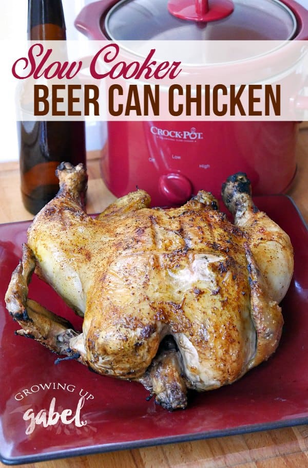 Season the chicken with a rub and cook over the beer! The easy way to make beer can chicken. 
