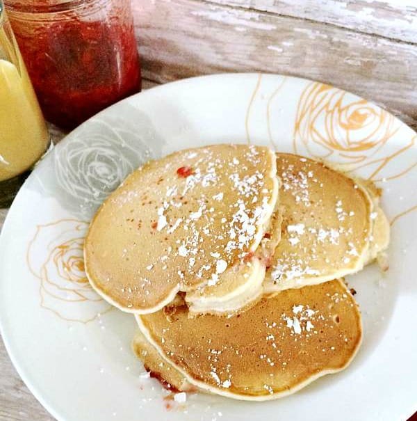 Jelly Stuffed Pancakes
