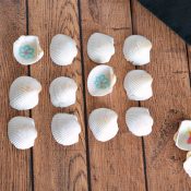 Kids love memory games and this DIY memory game is made with seashells.