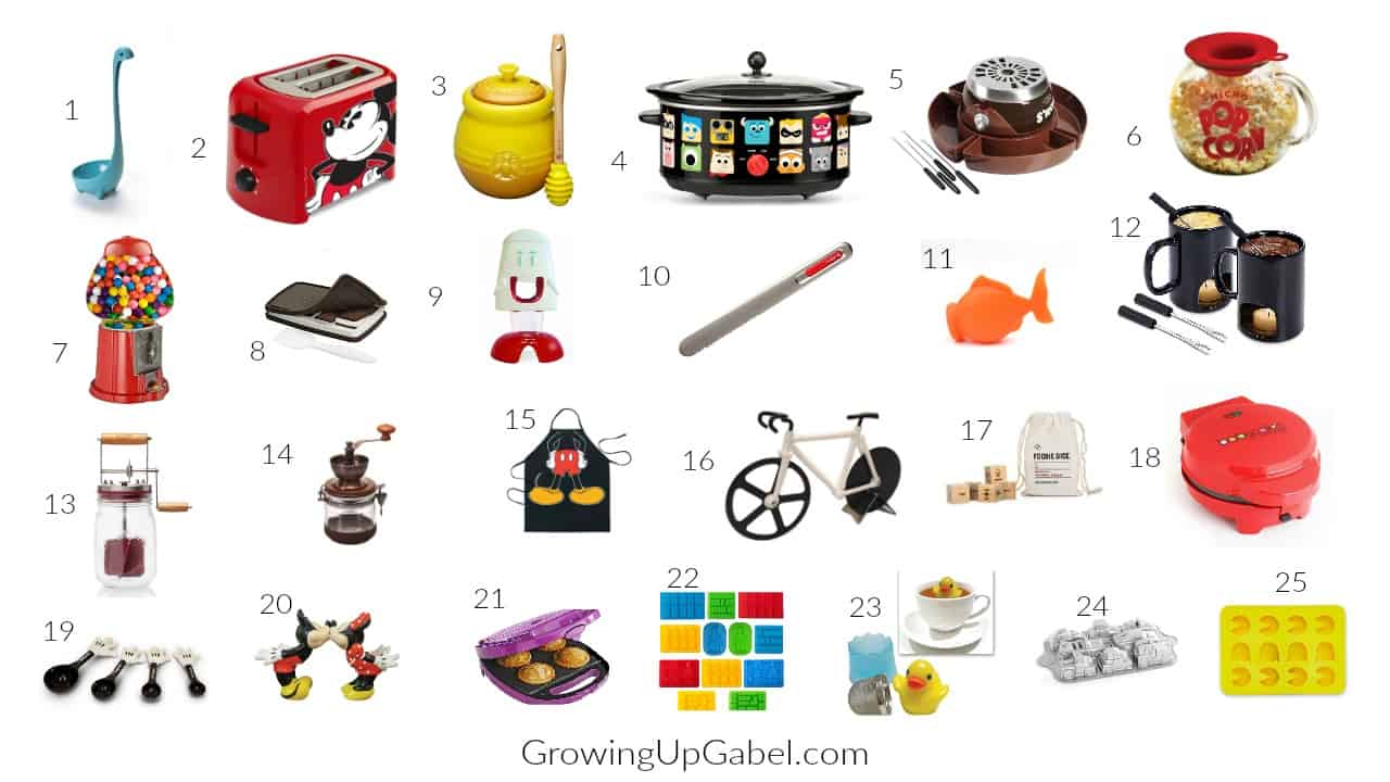 Everyone will love these fun kitchen gadgets! Help make cooking funny with one of these! Perfect for mom, friends, kids and more. Find slow cookers, toasters, measuring spoons and gadgets you didn't even know you need. 