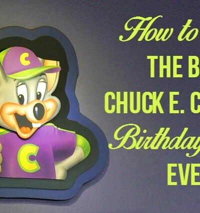 The Best Chuck E. Cheese's Birthday Party