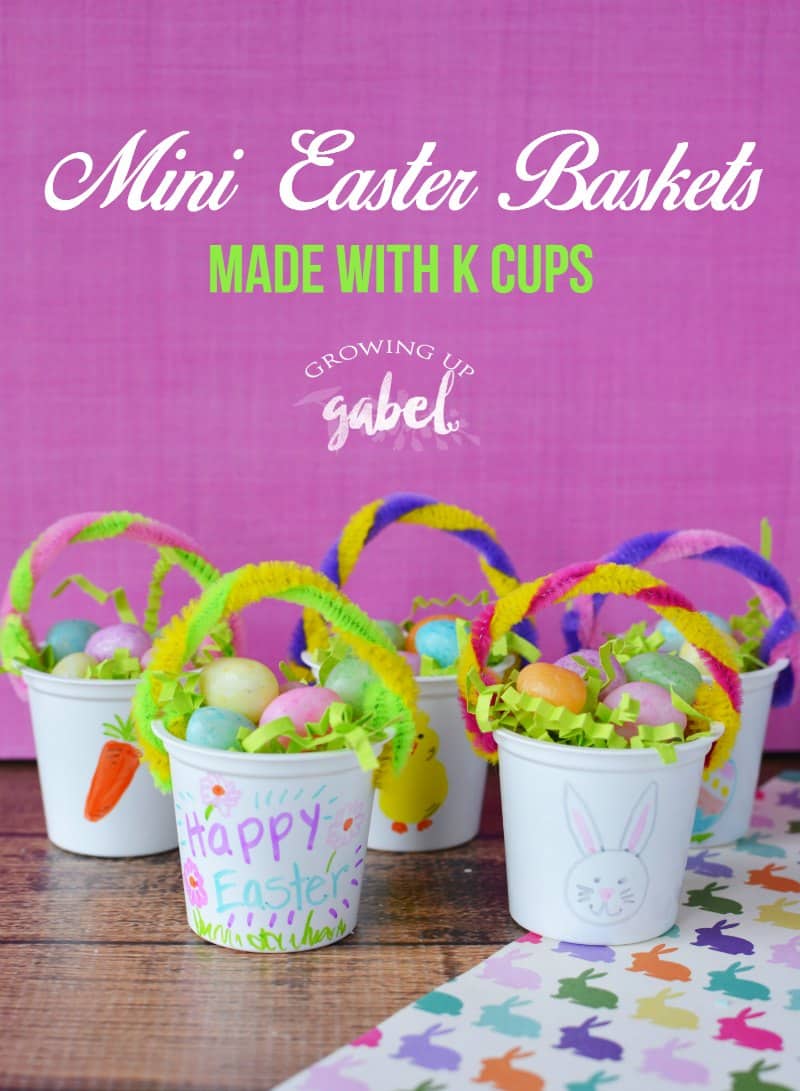 Recycled K Cups Adorable Easter Candy Treats for Kids