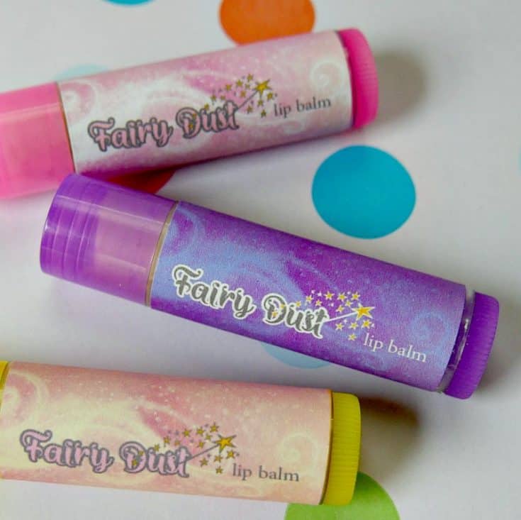 DIY Fairy Dust Lip Balm for Kids